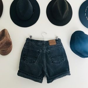 Vintage High Waisted Denim Shorts